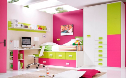 Kids Room Interior Design in Kamla Nagar
